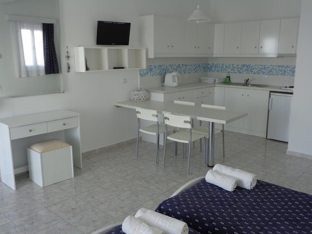 Apartment Blue And White &