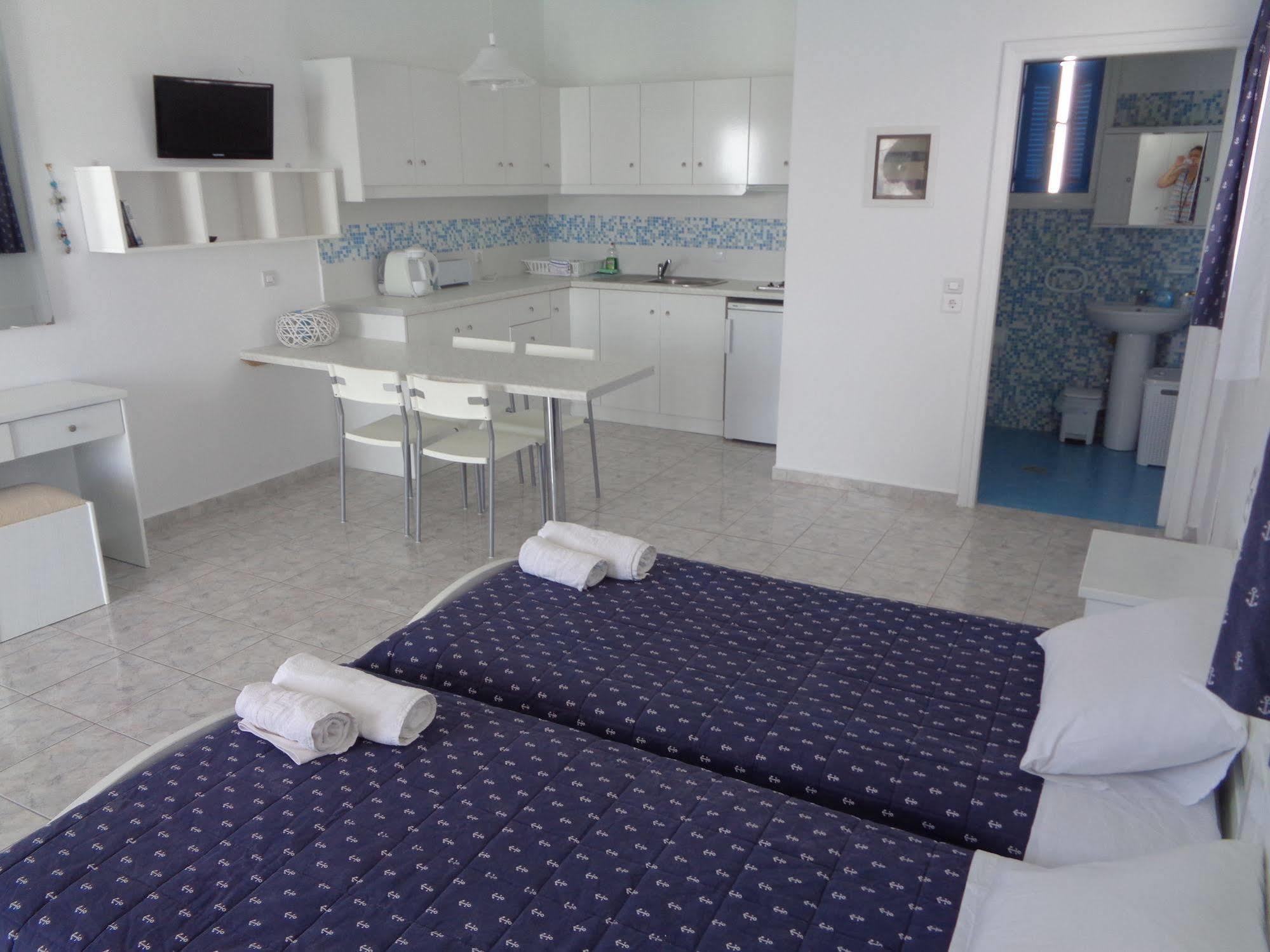 Blue And White & Apartment *